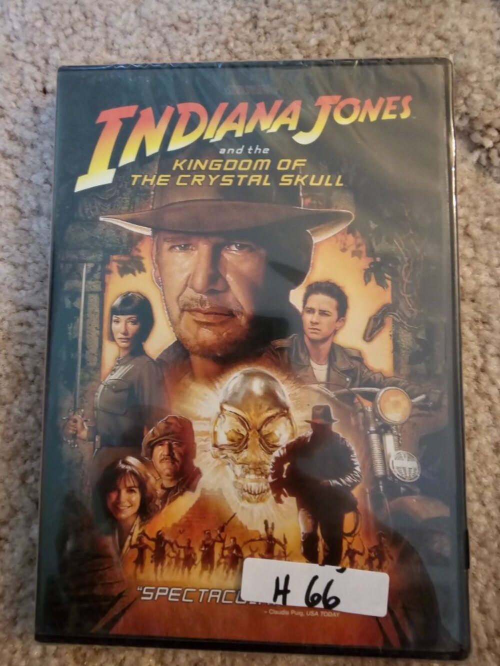 Indiana Jones And The Kingdom Of The Crystal Skull DVD Sealed Adventure Movie